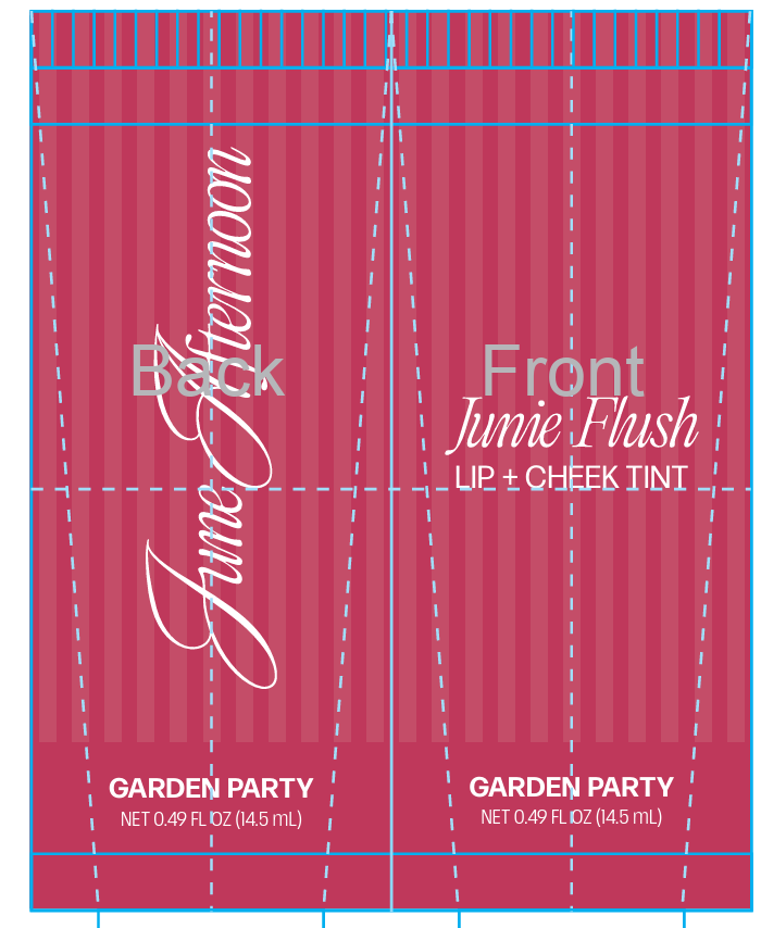 junie flush - garden party